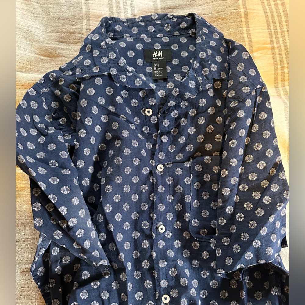 H&M short sleeve button down